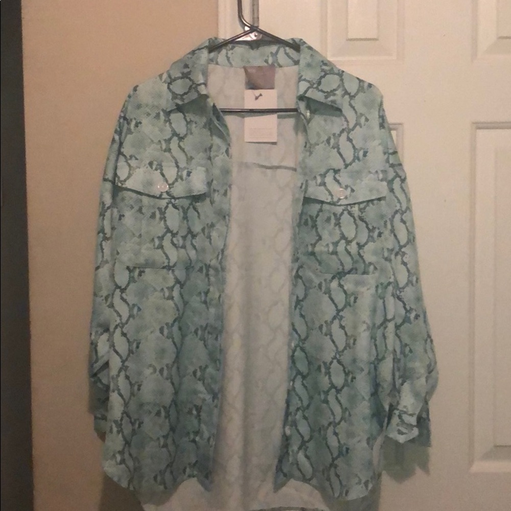 Snakeskin shirt